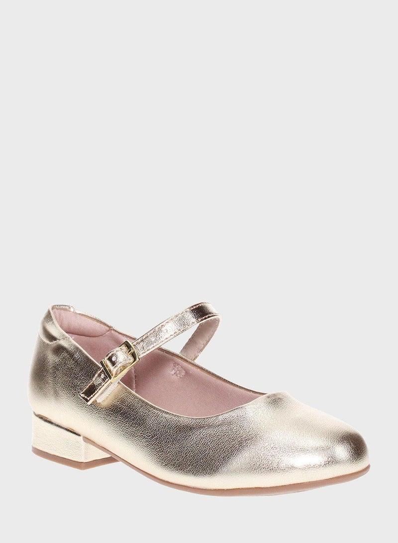 Youth Slip On Ballerinas