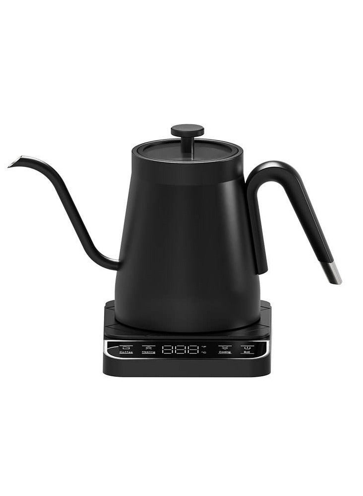 0.8L 1350W Electric Kettle Coffee Pot Temperature Control Gooseneck Tray Set Tea Coffee Maker Machine with LCD Display