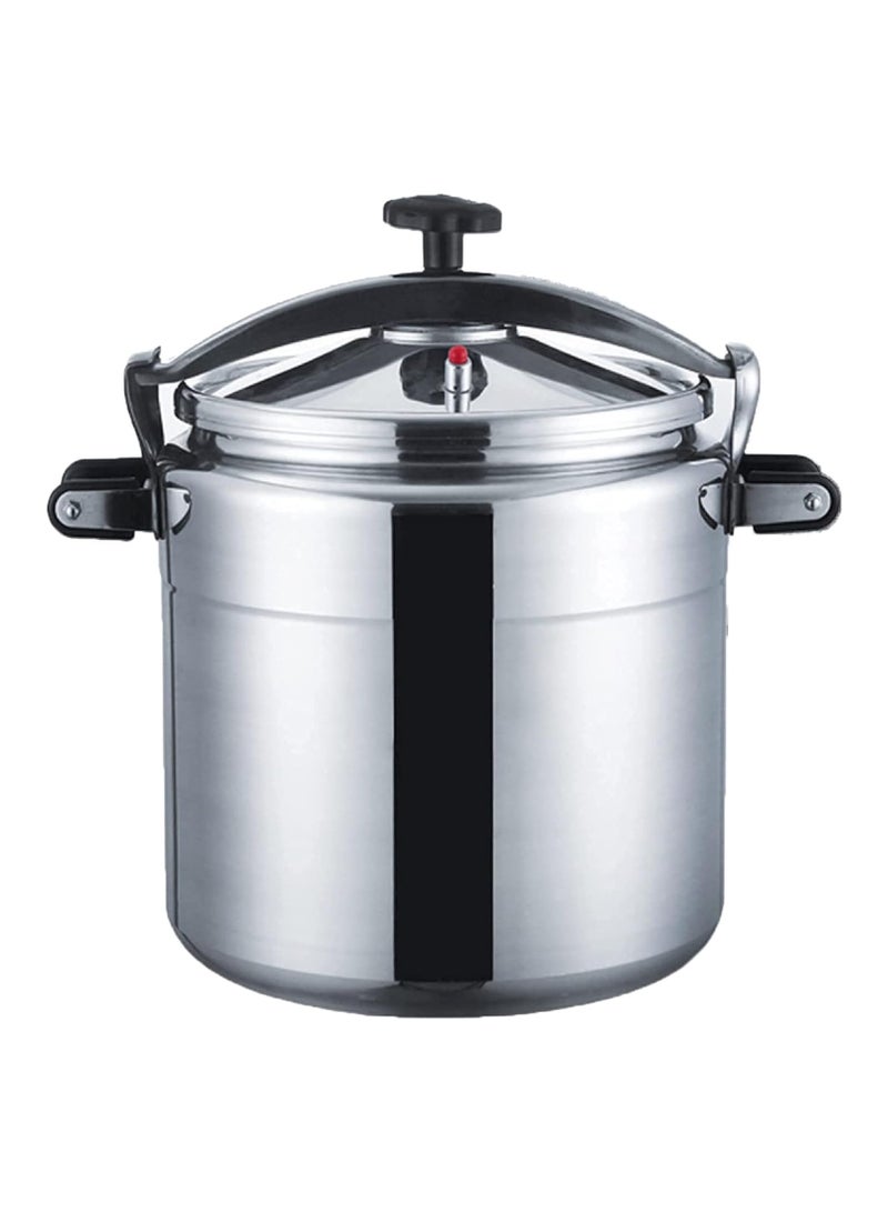 Aluminum Eco Heavy Pressure Cooker with Lid for Large Meal 36Ltr