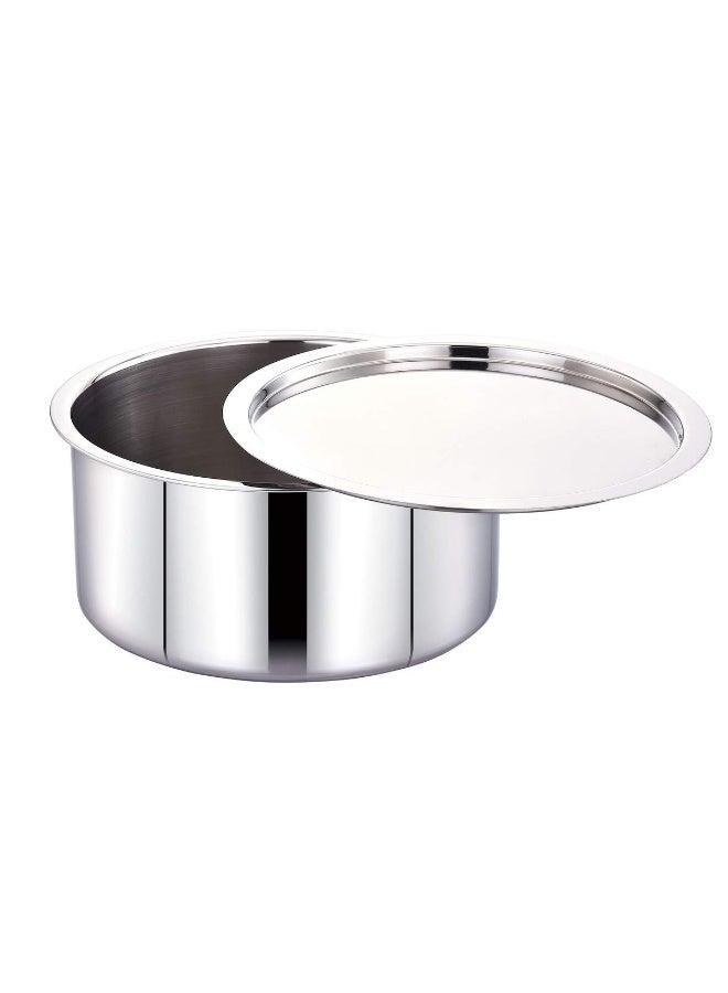 Stainless Steel Tope Set with Lid Stainless Steel Pot Cookware Tope Set 28cm - 7000ml