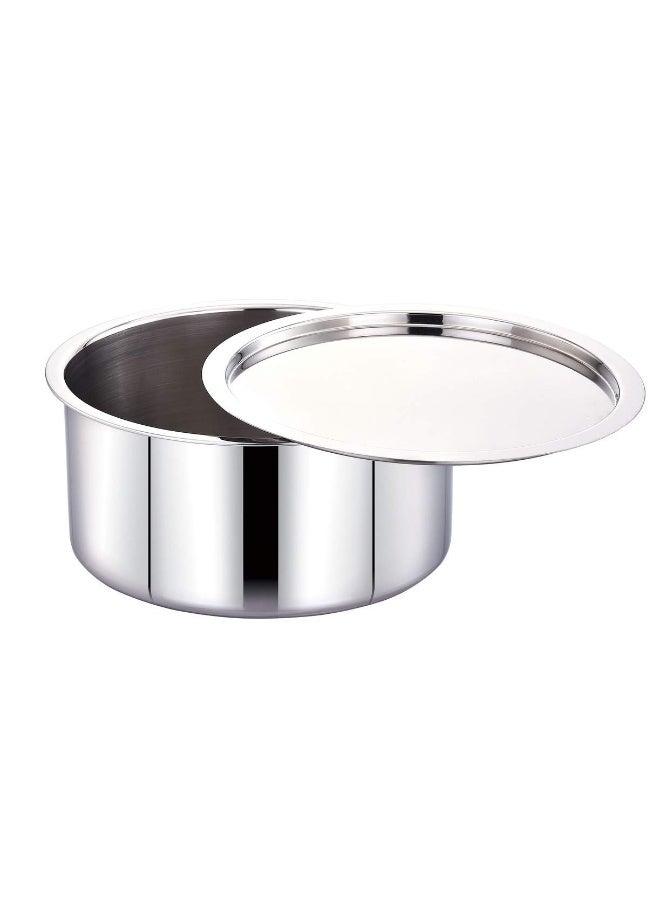 Stainless Steel Tope Set with Lid Stainless Steel Pot Cookware Tope Set 27cm - 6000ml