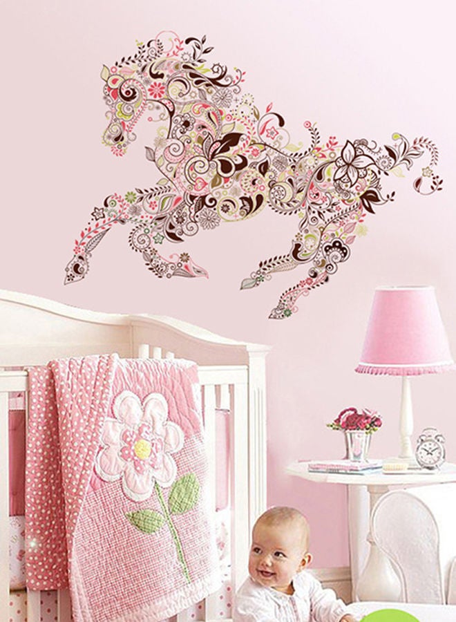 Cartoon Removable Wall Sticker Multicolour 60x40cm