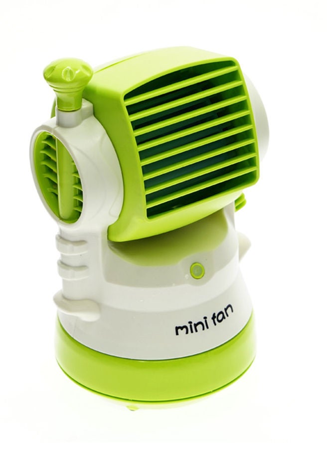 Mini Fan Water Spray Green