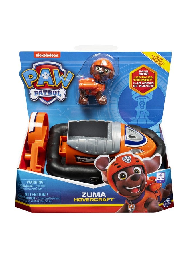 , Zuma’S Hovercraft Vehicle With Collectible Figure, For Kids Aged 3 And Up, Multicolor, (6061803)