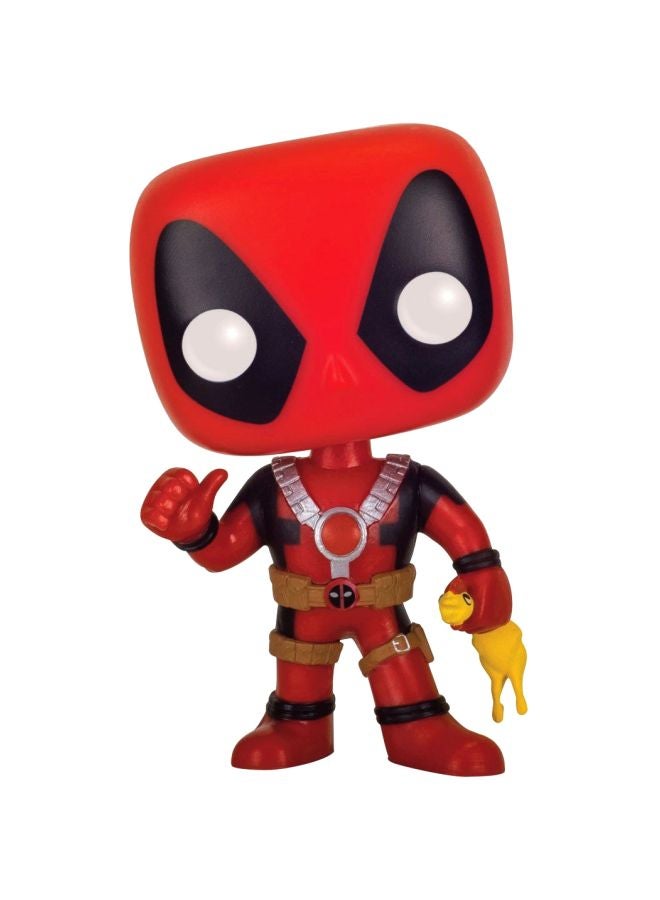 Marvel Thumbs Up Deadpool With Rubber Chicken Walgreens Bobblehead 7492