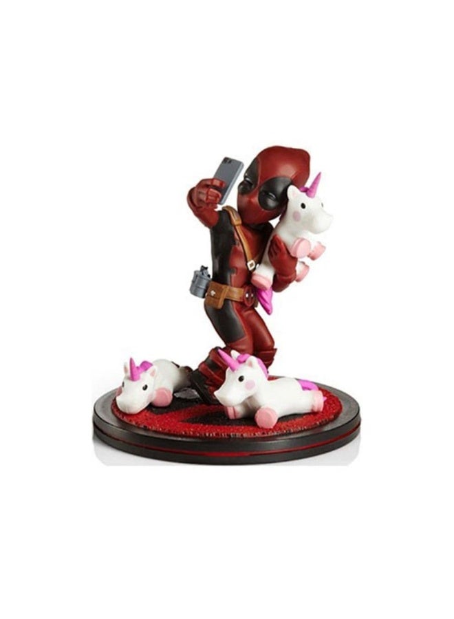 Quantum Mechanix QMVL026 Deadpool Unicornselfie Q-Fig Diorama Multi