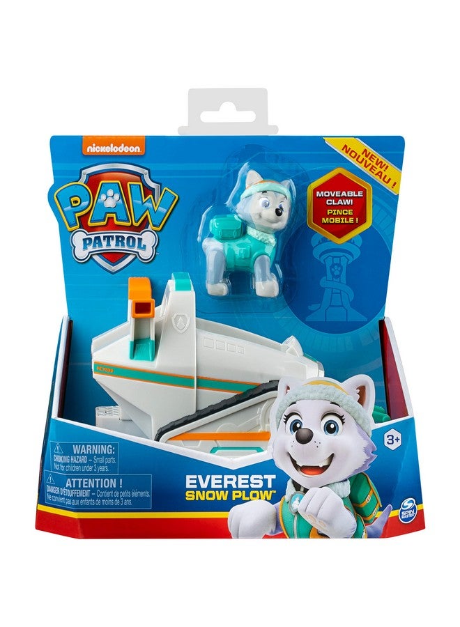 Everest’S Snow Plow Vehicle With Collectible Figure, For Kids Aged 3 And Up, Multicolor, (6061802)