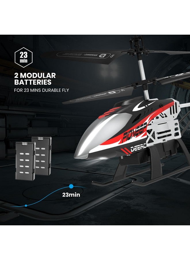 De52 Remote Control Helicopter,Altitude Hold Rc Helicopters With Storage Case Extra Shell,2.4Ghz Aircraft Indoor Flying Toy With High&Low Speed Mode,2 Modular Battery For 24 Min Play Boys Girls