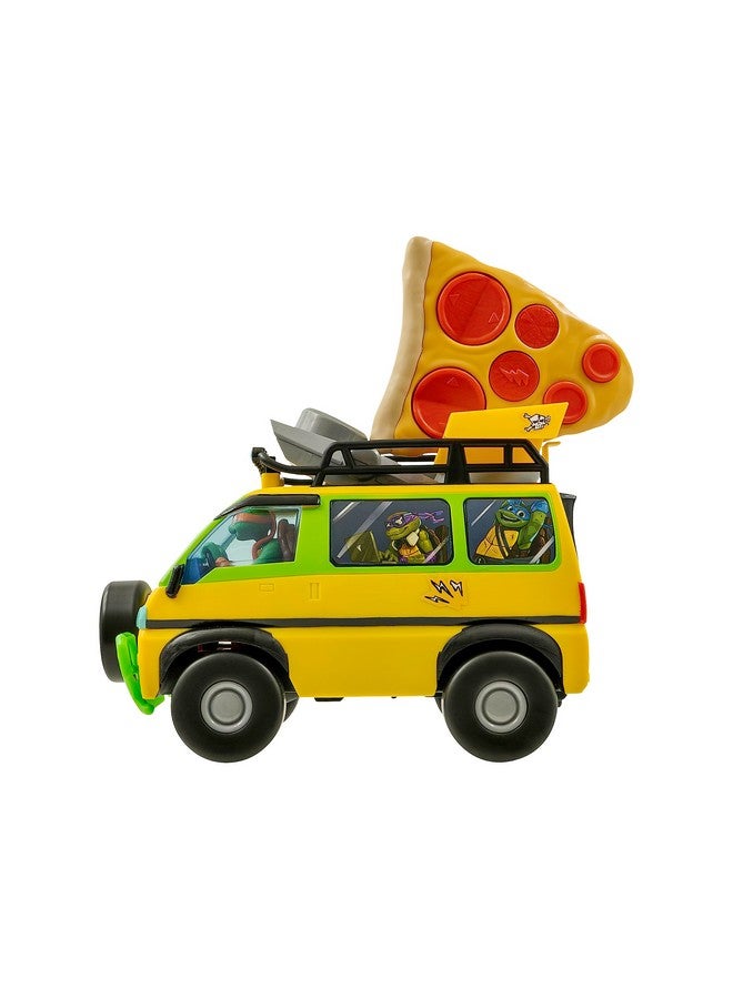 Urtles Pizza Blaster Rc Movie Edition - Fun 2.4Ghz Remote Control Vehicle W/6 Foam Pizza Launchers - Ages 5+