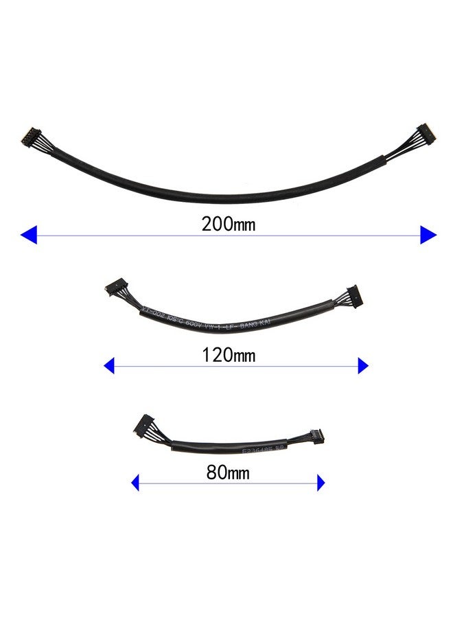 Hobby 80/120/200Mm Sensor Harness Cable Sensing Adapter Compatible With Rc Hobbywing Xerun Series Sensored Bl Motor Esc