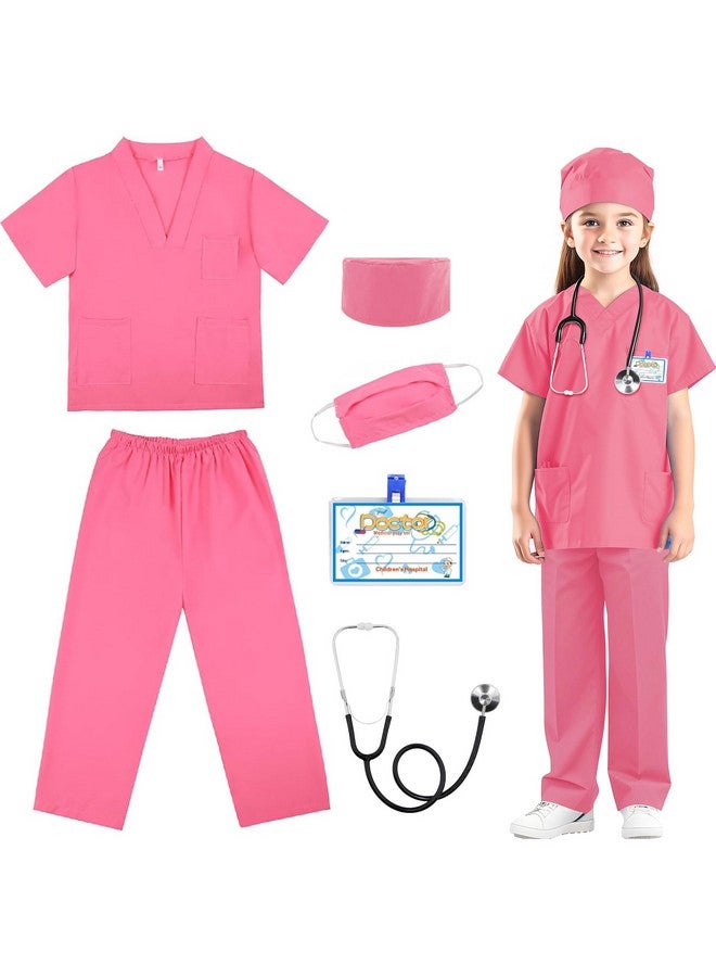 Doctor Costume For Kidstoddler Nurse Scrubs With Accessories Christmas Dress Up Cosplay For Boys Girls 311 Years