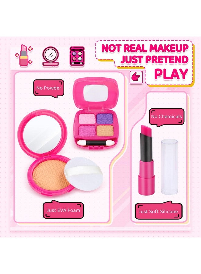 Little Girls Purse Kids Toy Purse With Pretend Makeup Play Purse For Little Girls Pretend Play Toddler Purse Birthday Christmas Princess Gifts Toys For Girls 2 3 4 5 6 7 8 Year Old