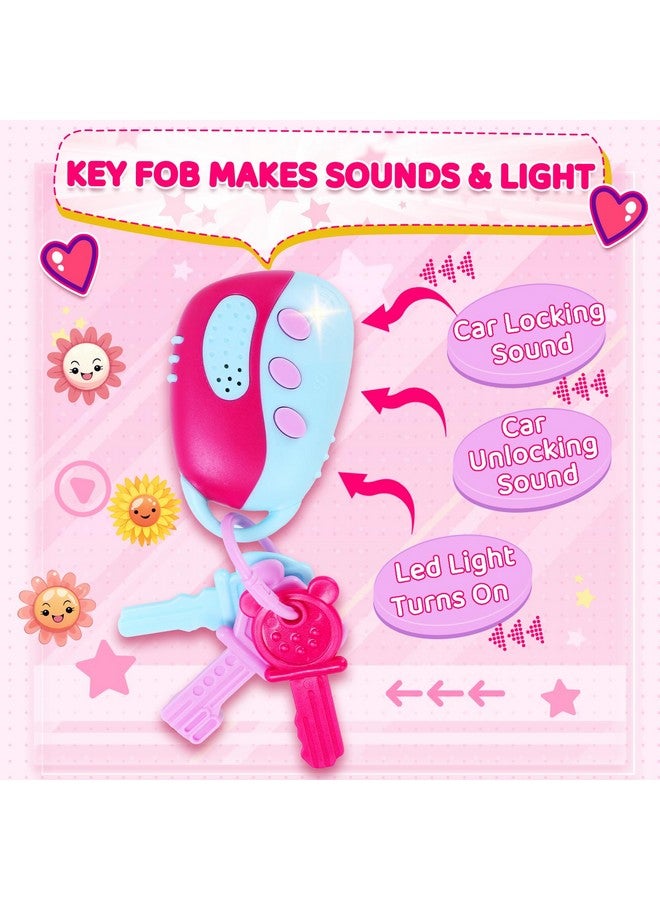 Little Girls Purse Kids Toy Purse With Pretend Makeup Play Purse For Little Girls Pretend Play Toddler Purse Birthday Christmas Princess Gifts Toys For Girls 2 3 4 5 6 7 8 Year Old