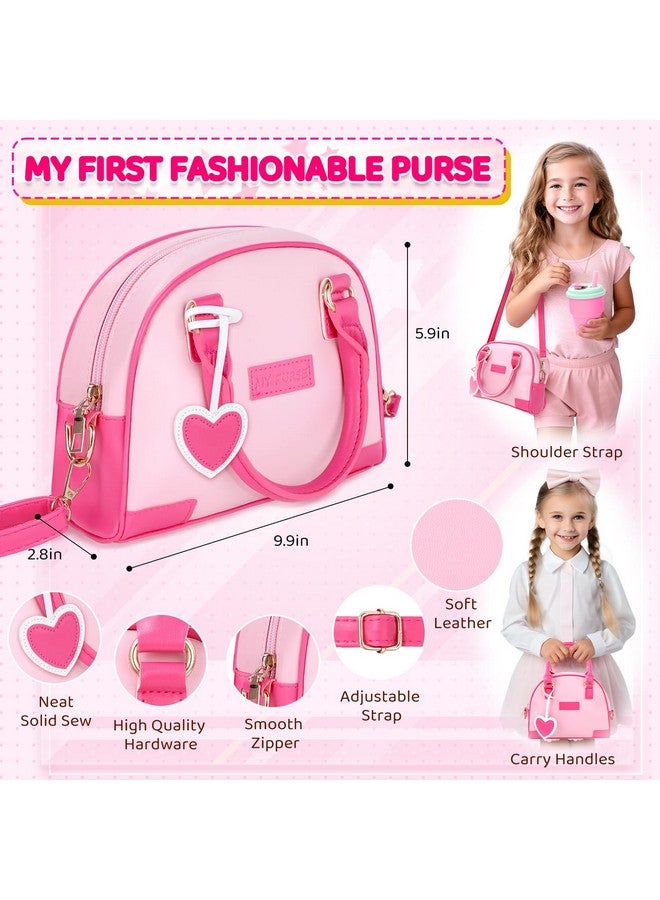 Little Girls Purse Kids Toy Purse With Pretend Makeup Play Purse For Little Girls Pretend Play Toddler Purse Birthday Christmas Princess Gifts Toys For Girls 2 3 4 5 6 7 8 Year Old