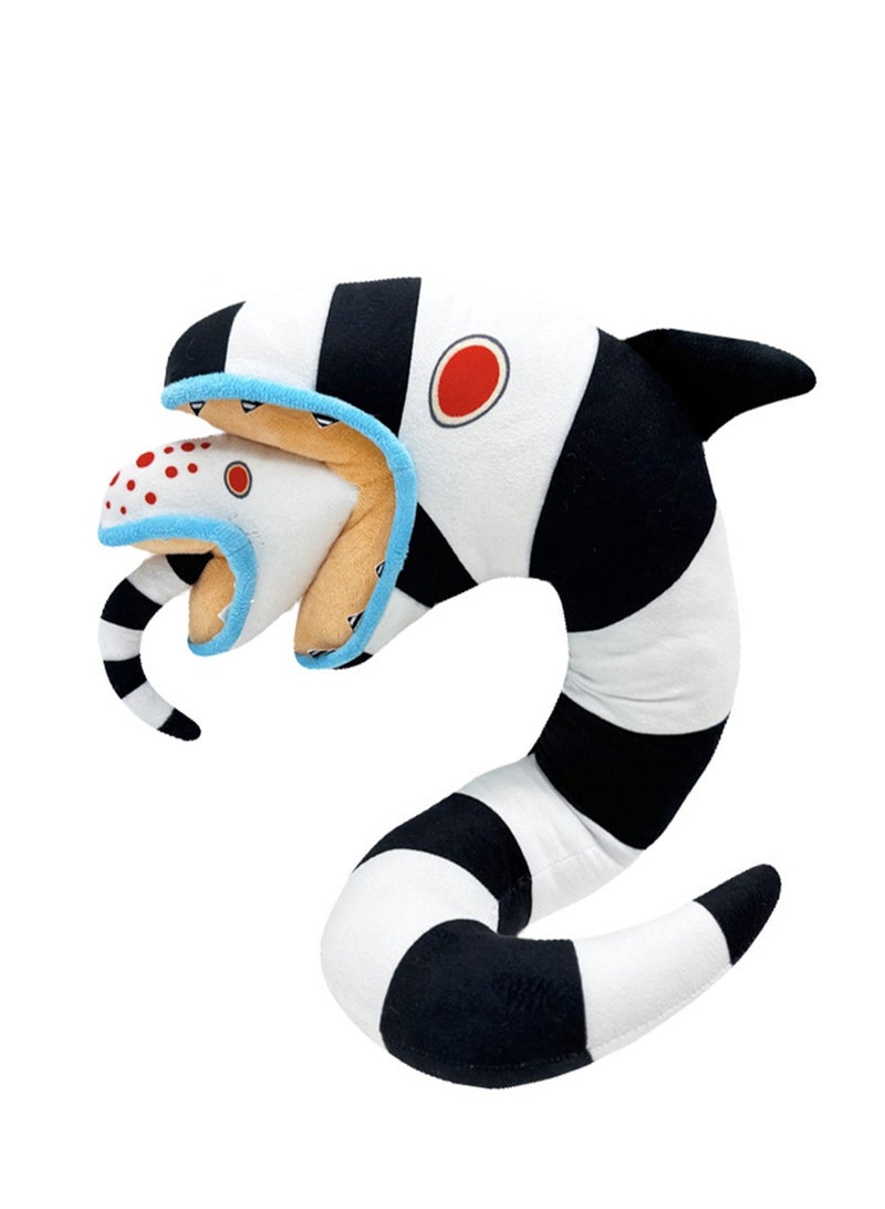 Death 2 Plush Toy Doll (Black and White Snake)