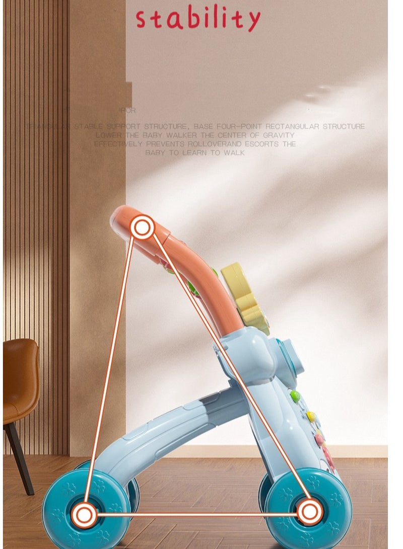 Baby Walker multifunctional baby stand walker.With music,early eduction baby toys.