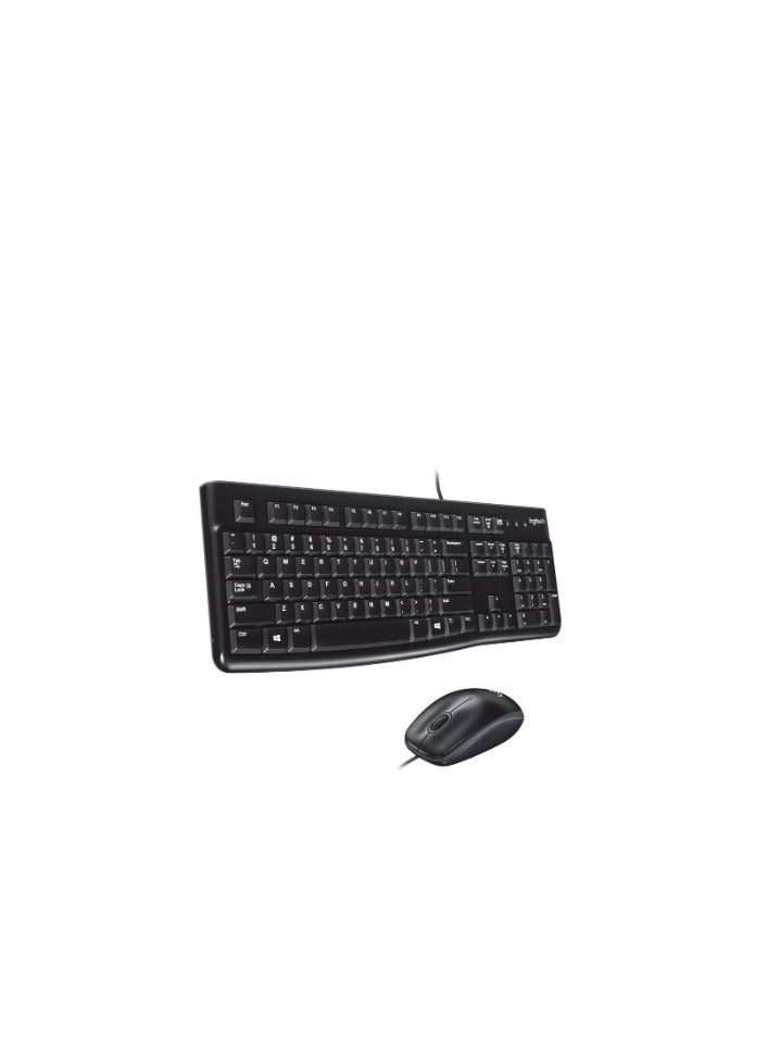 MK120 Wired Desktop Set, Keyboard/Mouse