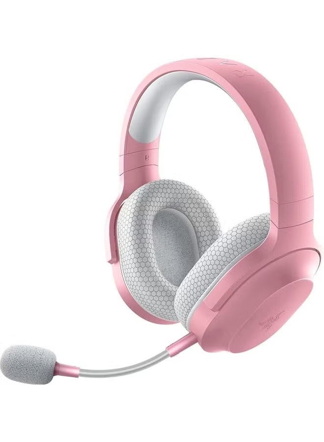 Razer Barracuda X Wireless Multi-Platform Gaming and Mobile Headset  250g Ergonomic Design - Detachable HyperClear Mic - 20 Hr Battery - Compatible w/PC, PS5, Switch, & Android - Pink