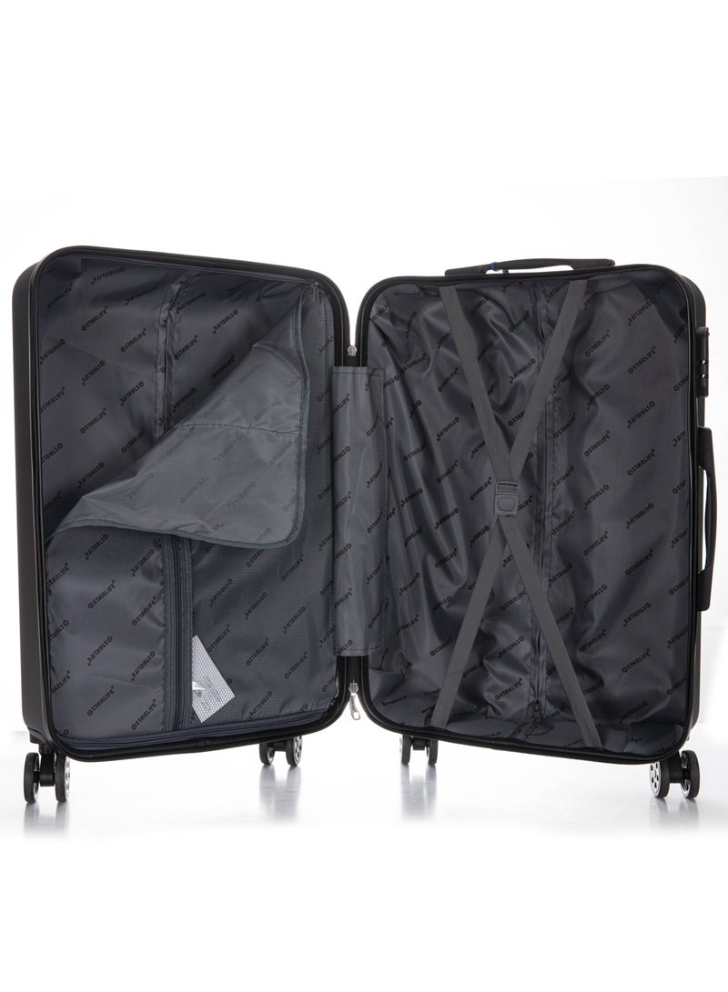 Hard Case Travel Luggage Set 3Pcs With Spinner Wheels 20/24/28 Inches