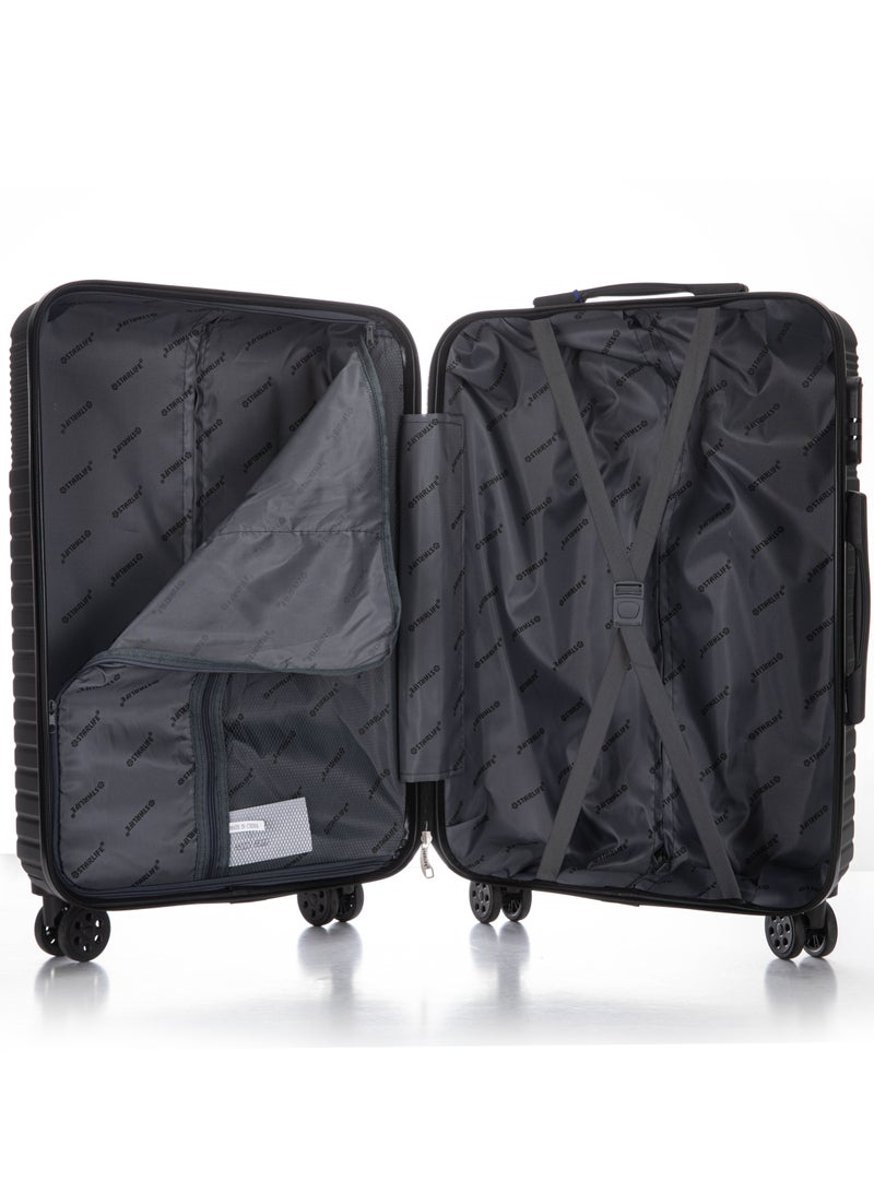 Hard Case Travel Luggage Set 3Pcs With Spinner Wheels 20/24/28 Inches