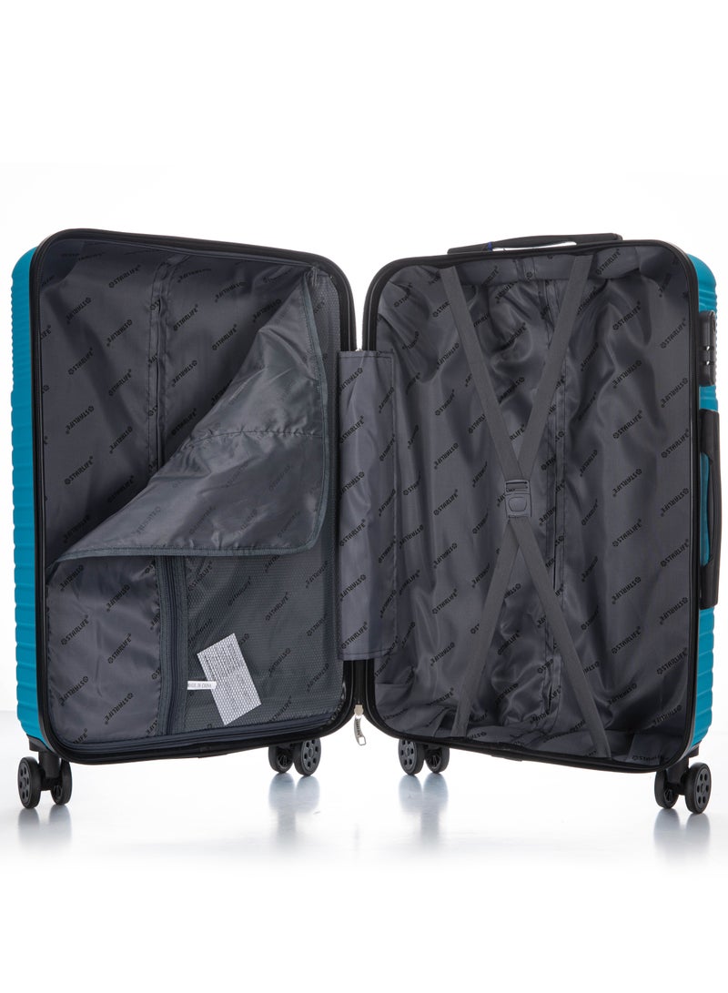 Hard Case Travel Luggage Set 3Pcs With Spinner Wheels 20/24/28 Inches