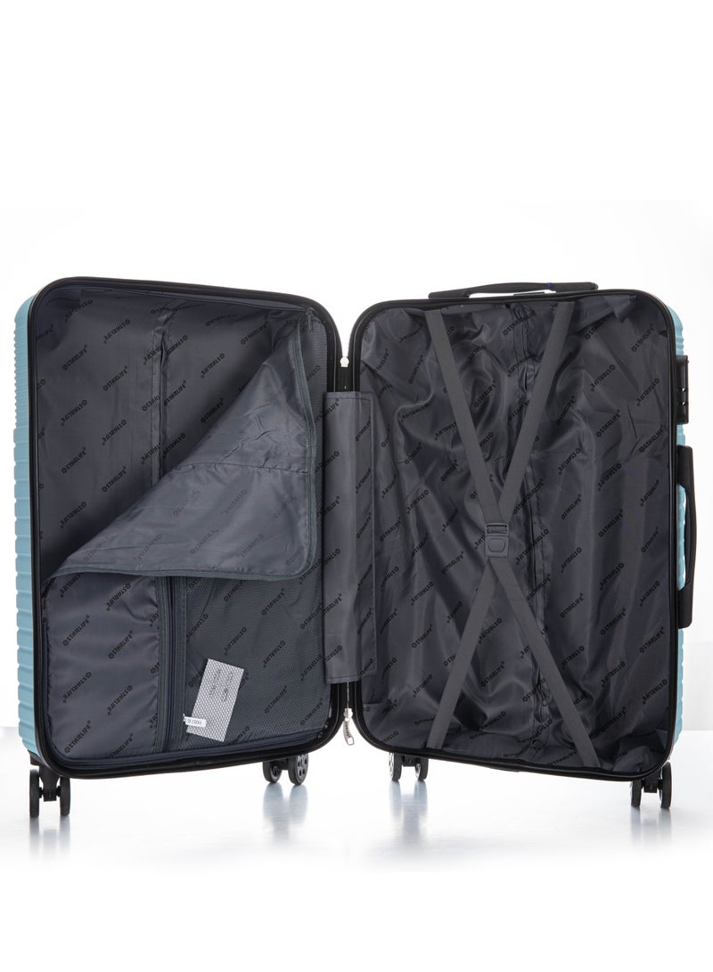 Hard Case Travel Luggage Set 3Pcs With Spinner Wheels 20/24/28 Inches