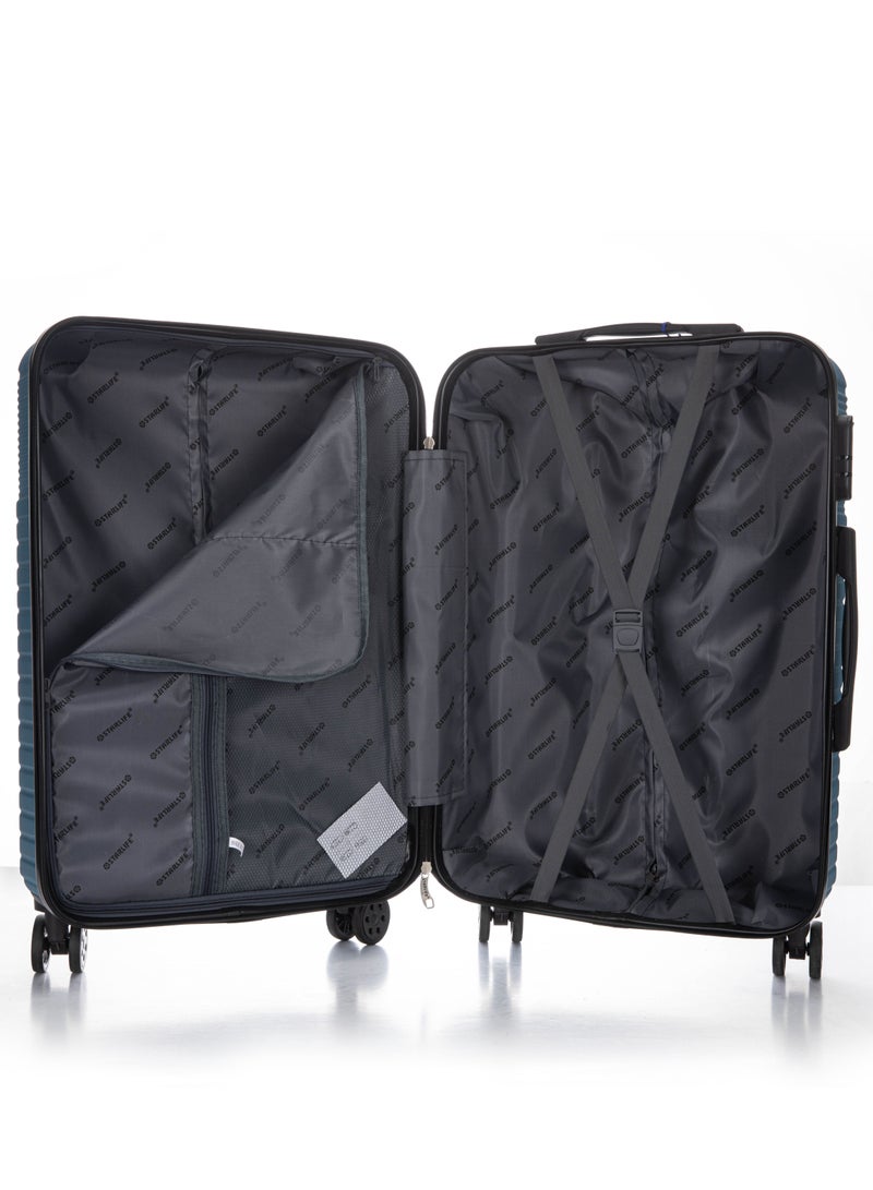 Hard Case Travel Luggage Set 3Pcs With Spinner Wheels 20/24/28 Inches