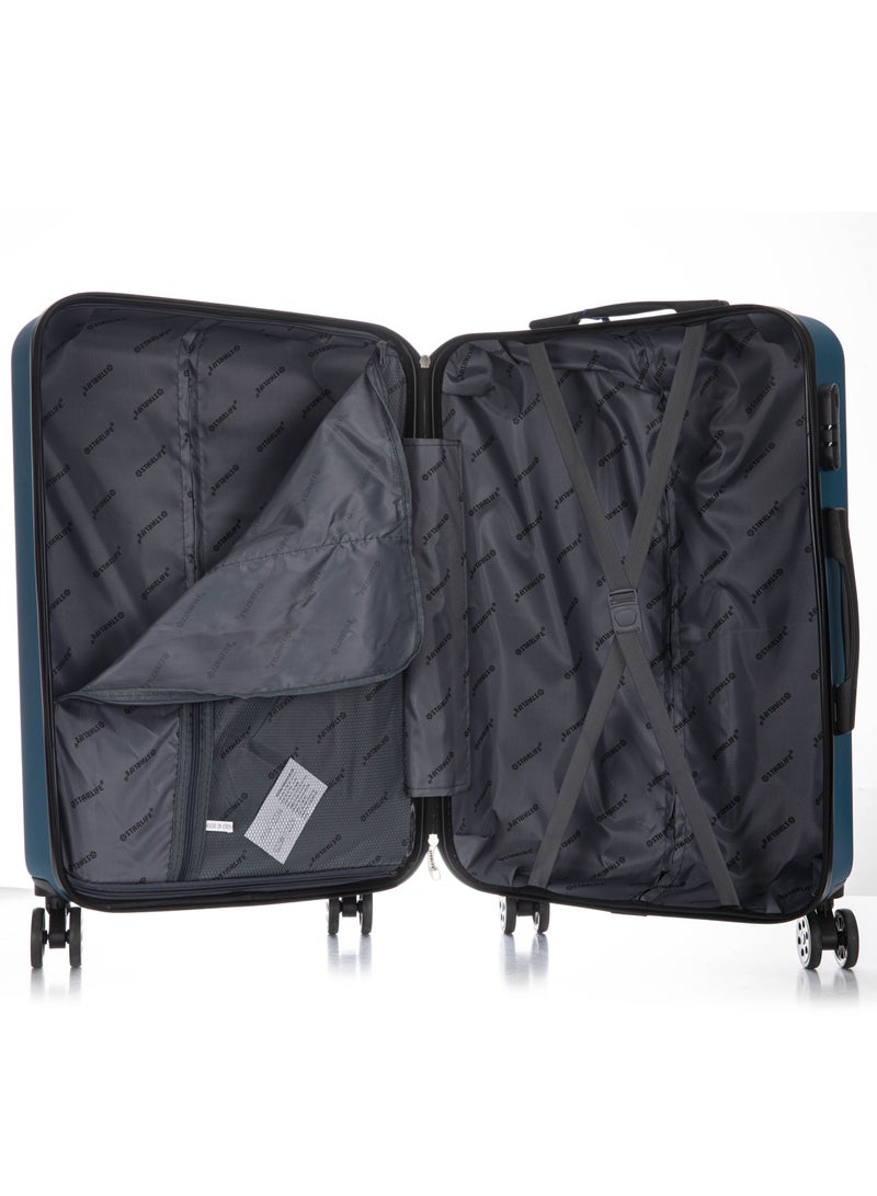 Hard Case Travel Luggage Set 3Pcs With Spinner Wheels 20/24/28 Inches