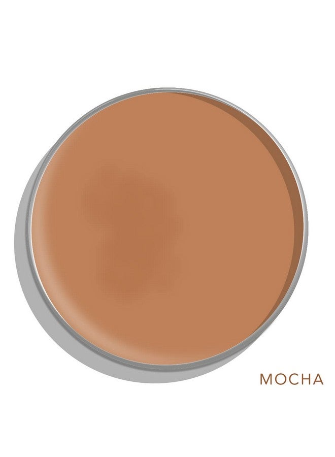 High Coverage Concealer For Face Makeup, Lightweight & Breathable Silicone Free 100% Vegan Make Up, Creaseless Finish | Pro Concealer With Bakuchiol | Mocha, Natural, Powder