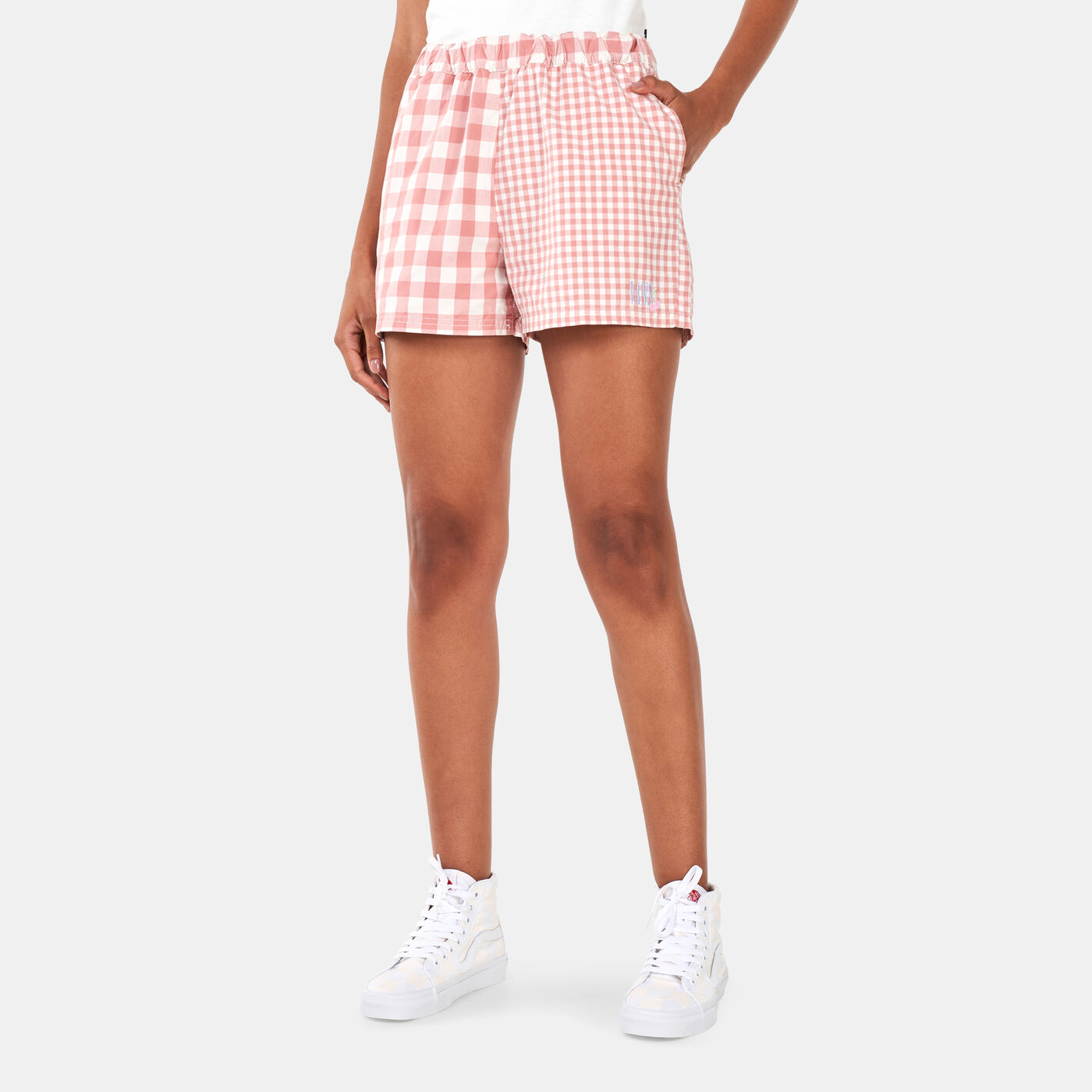 Women's Mixed Up Gingham Shorts