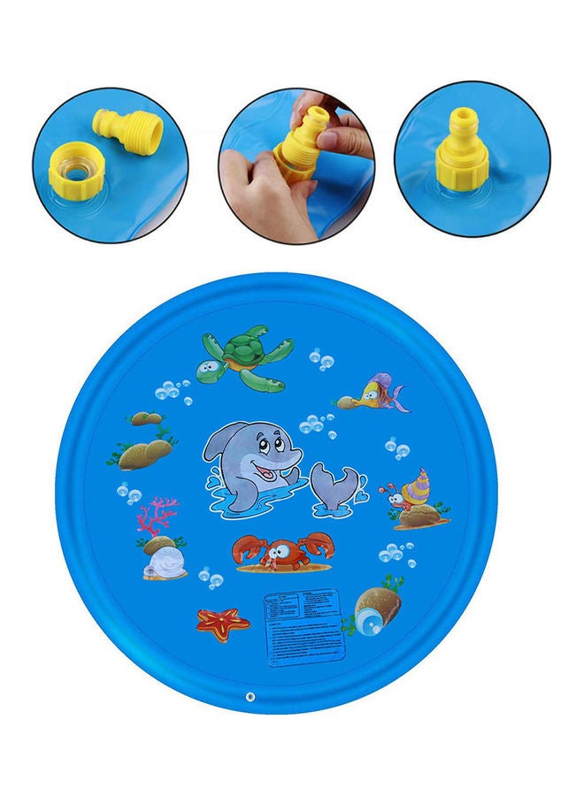 Inflatable Water Splash Sprinkler Outdoor Play Mat