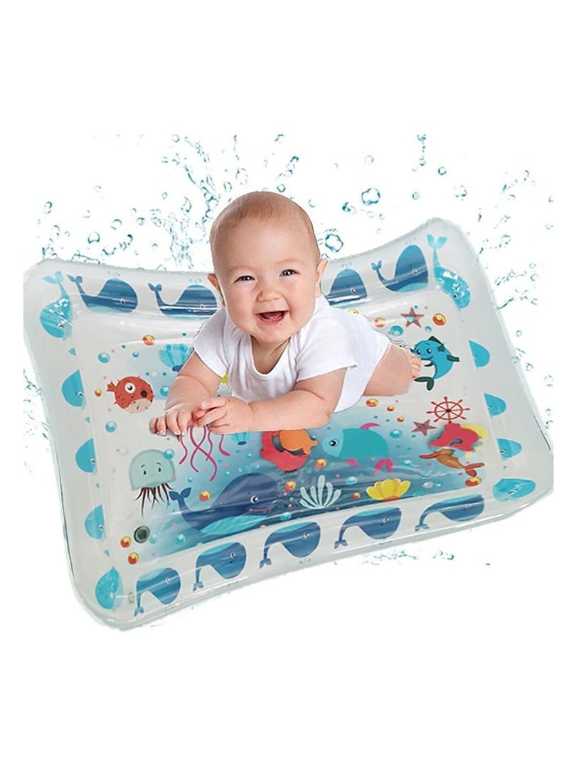 Time Water Mat Infant Toy Indoor Floor Inflatable Newborn Boys and Girls of 3 6 9 12 Months Fun Activity Center Toys Baby Early Development Centers