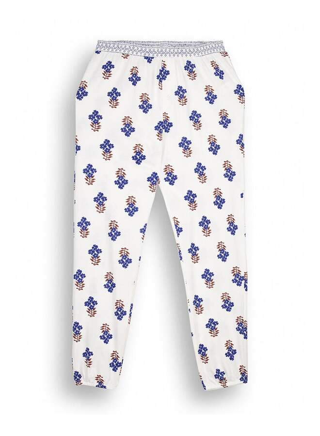 Mms Flower Pants Long Pant