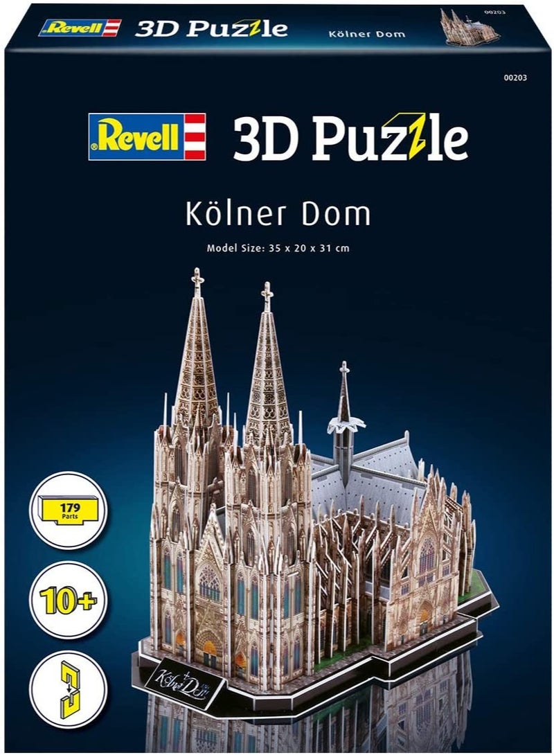 Cologne Cathedral, 179 Pieces 3D Puzzle