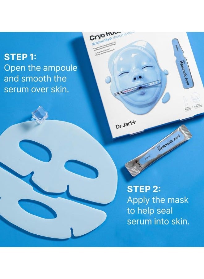 Cryo Rubber Moisture Mask with Hyaluronic Acid (2 Step Kit)