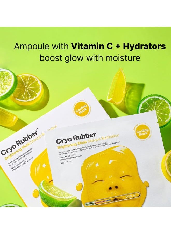 Cryo Rubber Brightening Mask with Vitamin C (2 Step Kit)