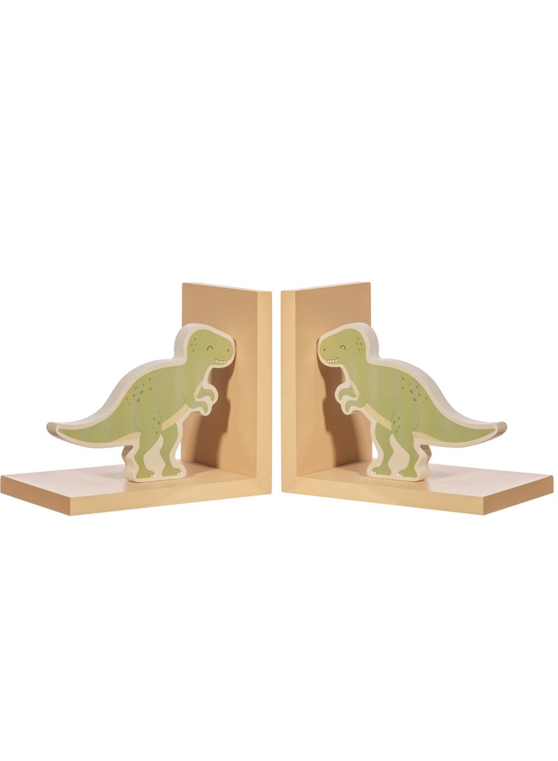 T Rex Green Bookends