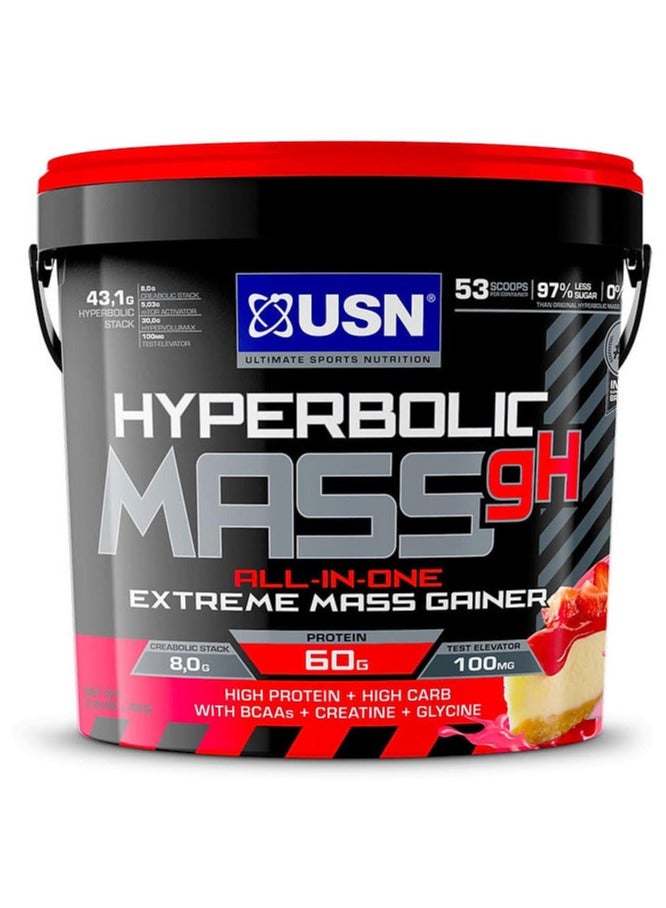 USN Hyperbolic Mass gh 4 kg Strawberry Cheesecake