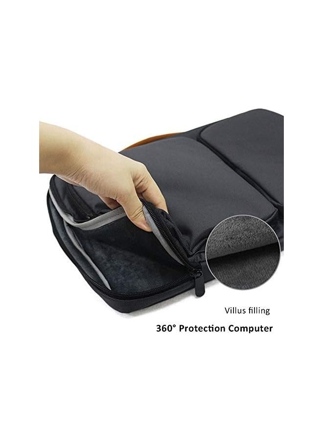 Laptop Shoulder Bag for MacBook Air 13-13.3 inch Briefcase 13 MacBook Pro Waterproof Shockproof Notebook Sleeve