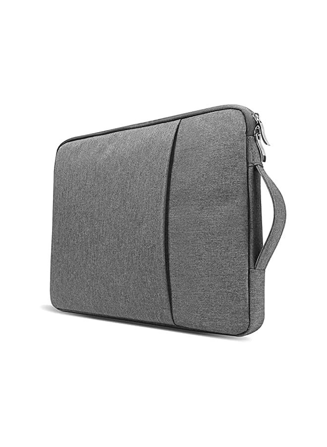 Grey 16 Inch Mac book Pro Laptop Sleeve Slim Protective Case Pocket Bag Pouch Water Resistant Skin Cover for Carrying Notebook Computer MacBook