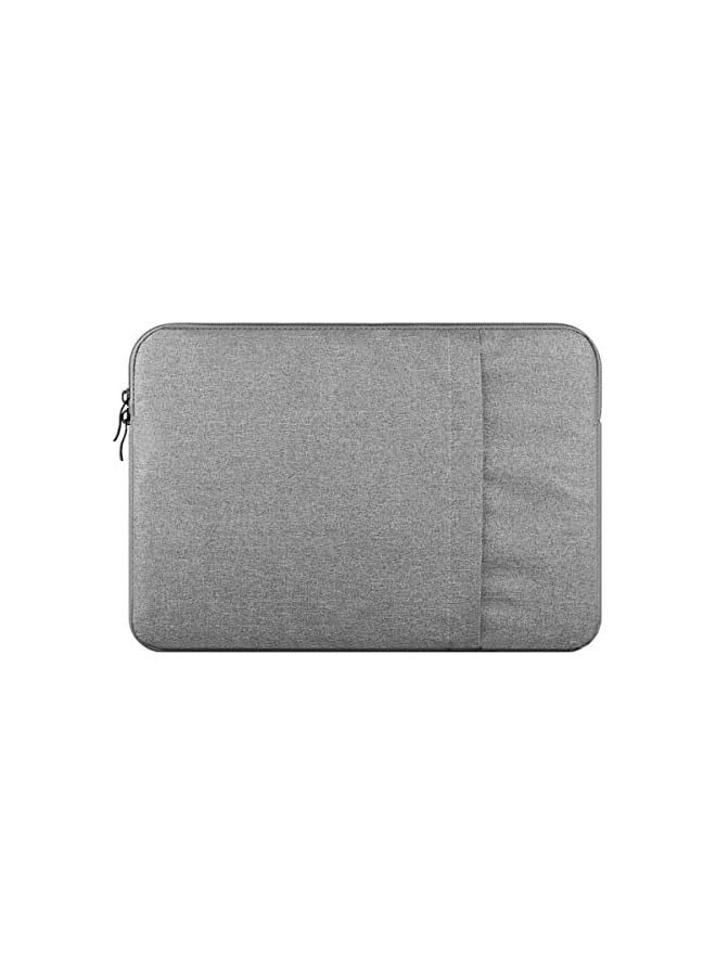 Shockproof Fabric Laptop Sleeve Case for MacBook/Laptop/Notebook (12 Inch, Light Gray)