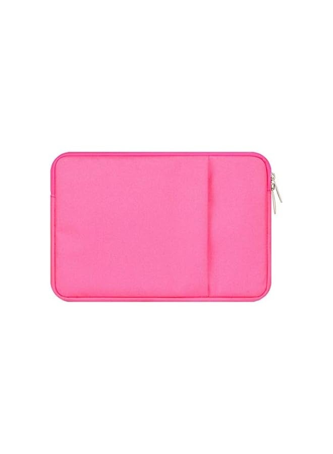 Shockproof Fabric Laptop Sleeve Case for MacBook/Laptop/Notebook (13 Inch, Pink)