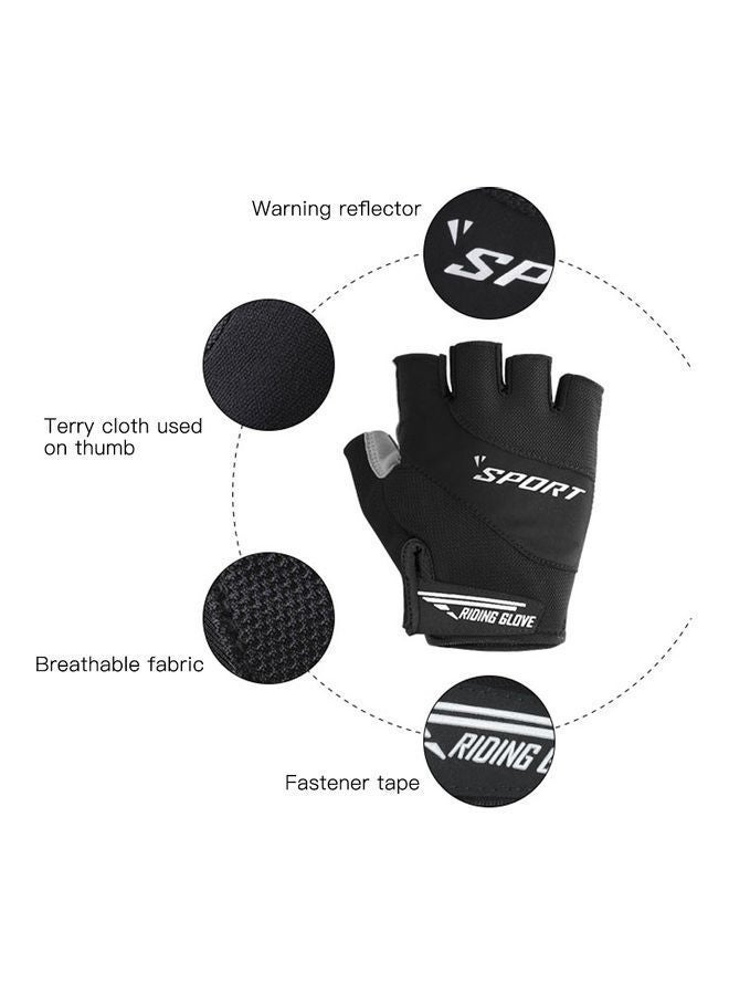 Mountain Bike Cycling Half Finger Gloves 0.15kg