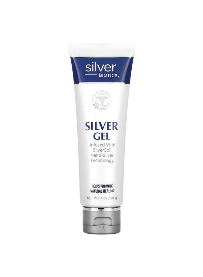 American Biotech Labs, Silver Biotics, Silver Gel, 4 oz (114 g)
