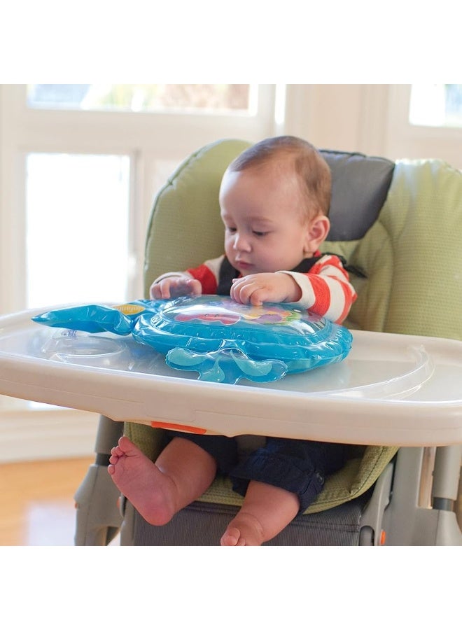 Infantino Jumbo Pat & Play Water Mat, Sea-Themed Mess-Free Water Play for Babies, Supports Tummy Time and Motor Skills Development, Multicolor, 3M+