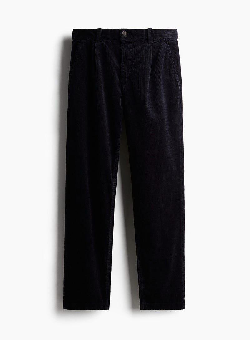 Reglar Fit Corduroy Trousers