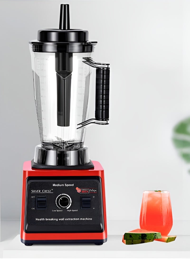 2 in 1 Multifunctional Heavy Duty Blender 3L, Commercial Grade Blender for Smoothies, Ice Crushing, Food Processor with High Power Motor, 3 Liter Capacity for Home & Professional Use