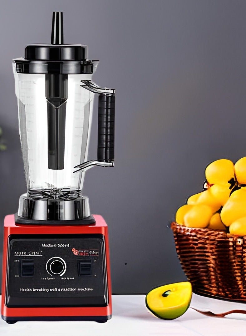 2 in 1 Multifunctional Heavy Duty Blender 3L, Commercial Grade Blender for Smoothies, Ice Crushing, Food Processor with High Power Motor, 3 Liter Capacity for Home & Professional Use