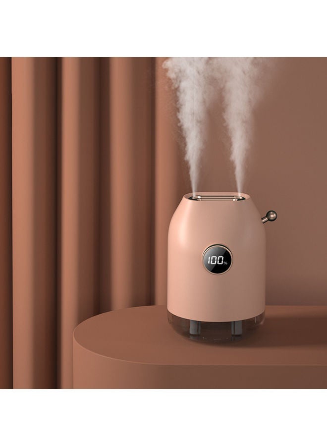 Dual Spray Nozzle Aroma Diffuser Humidifier 220W Pink
