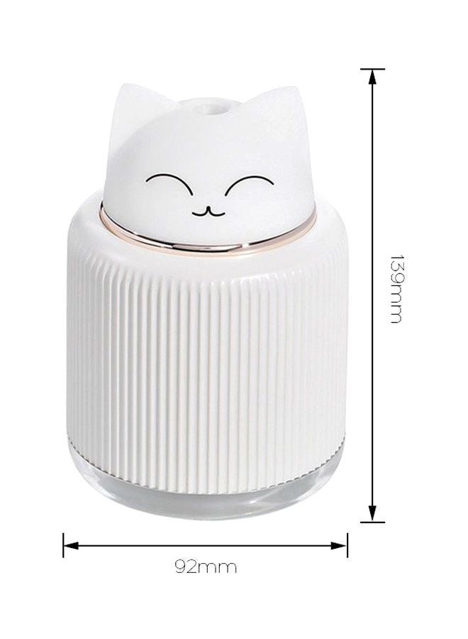 Cat Shaped Ultrasonic Mist Diffuser White